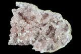 Pink Amethyst Geode Section - Argentina #134773-1
